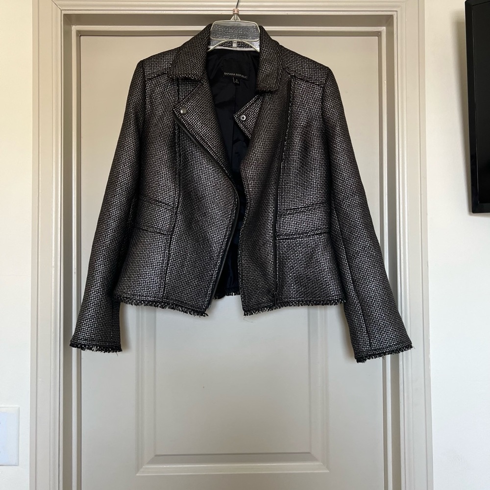 Metallic blazer black/silver - Picture 2 of 2
